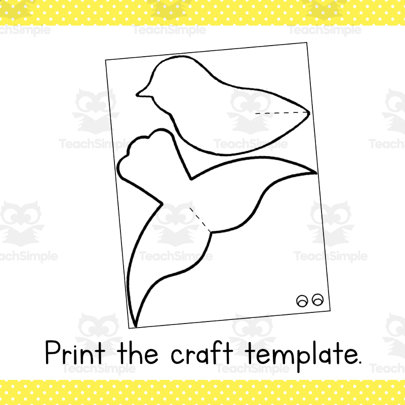 3d Bird Paper Craft Template 3d Bird Paper Craft Template