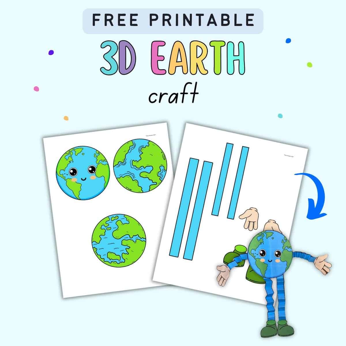 3d Earth Day Craft