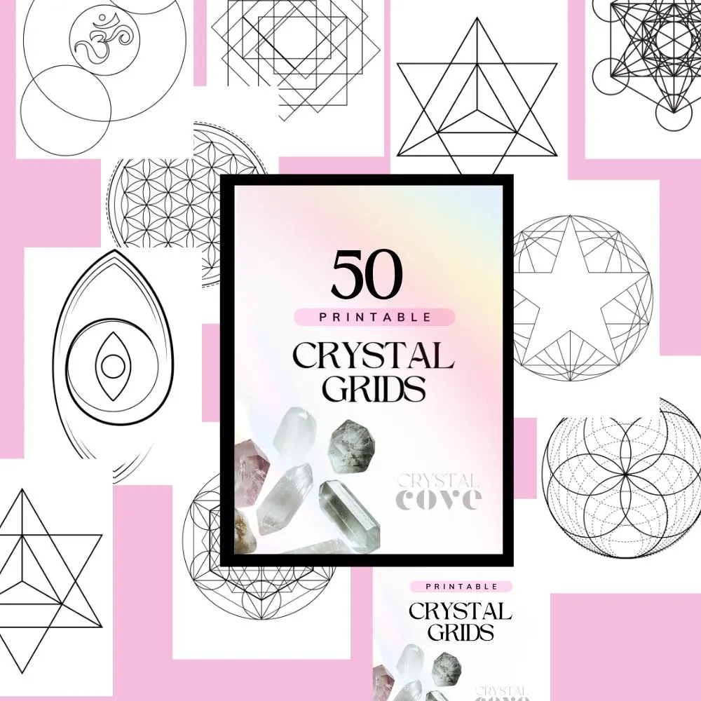 free printable crystal grid template