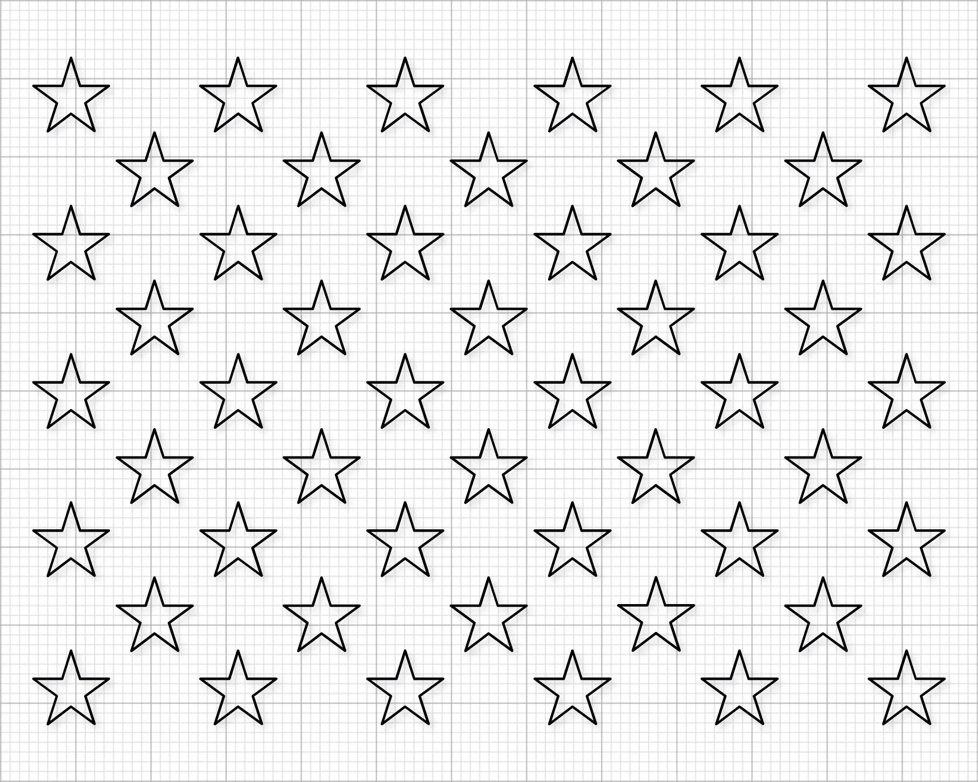 50 Stars Svg Png American Flag Stars Svg