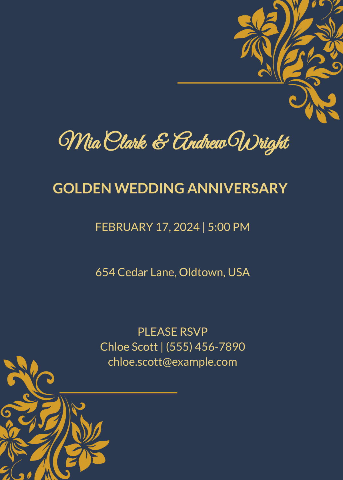 free printable 50th wedding anniversary invitation template free printable 50th wedding anniversary invitation template