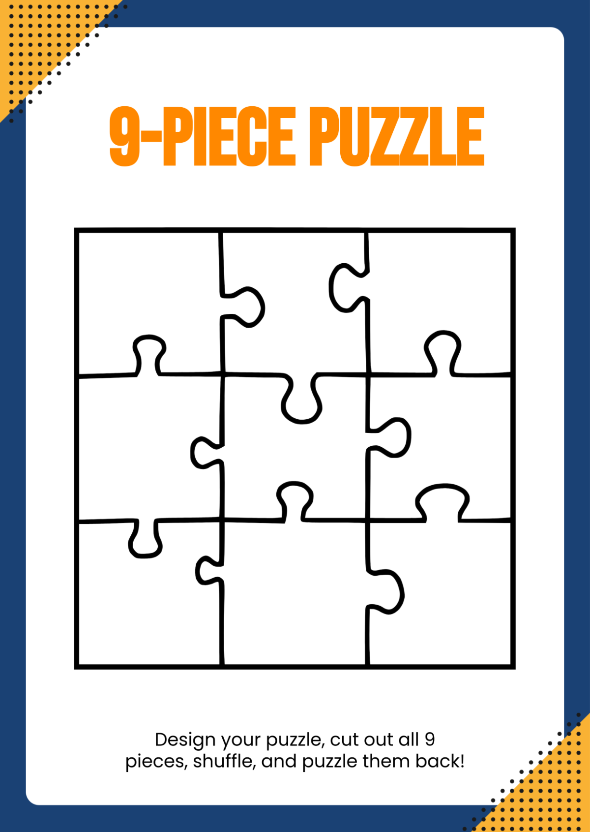 9 Piece Puzzle