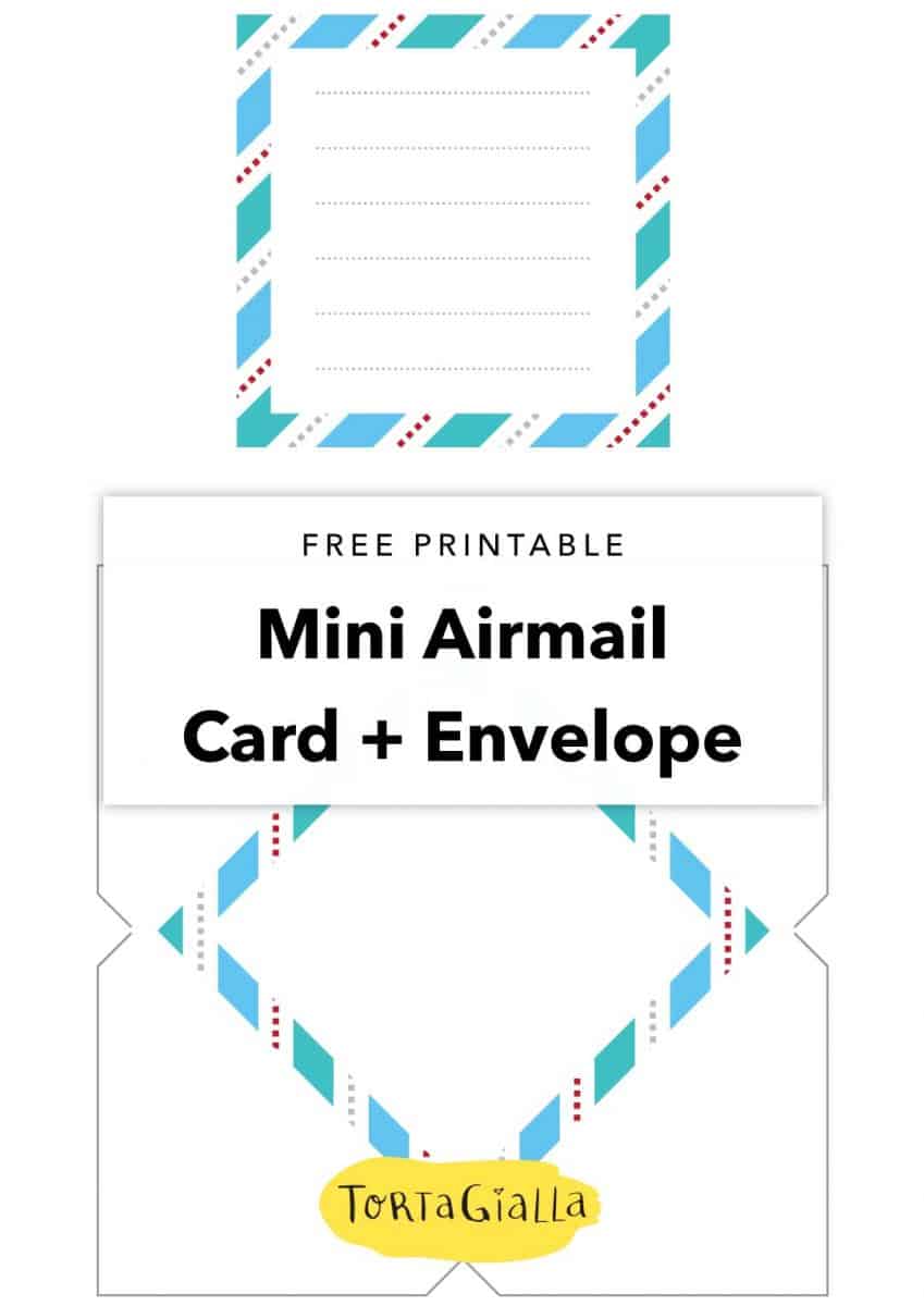A Christmas Airmail Stationery Printable A Christmas Airmail Stationery Printable