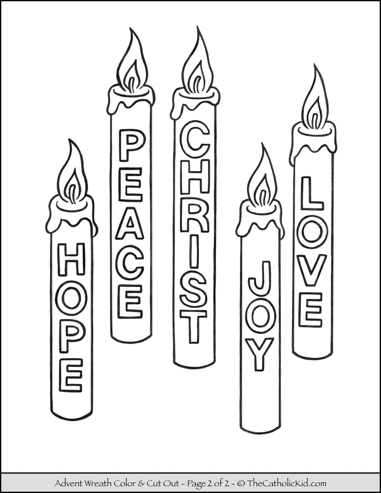 Advent Wreath Download Pack