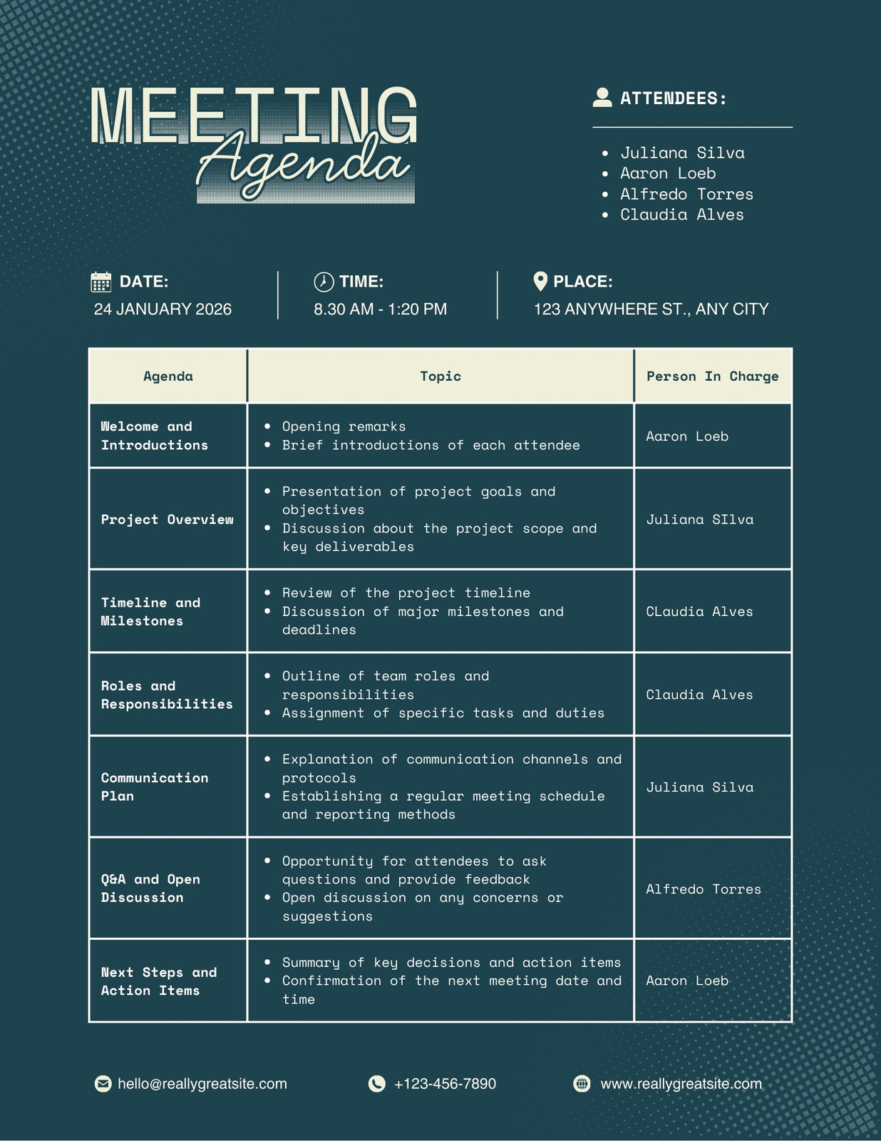Agenda