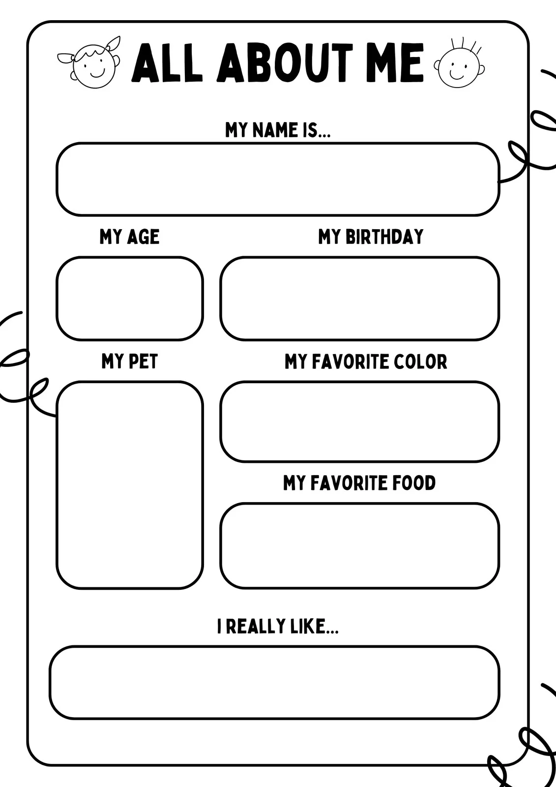 All About Me All About Me