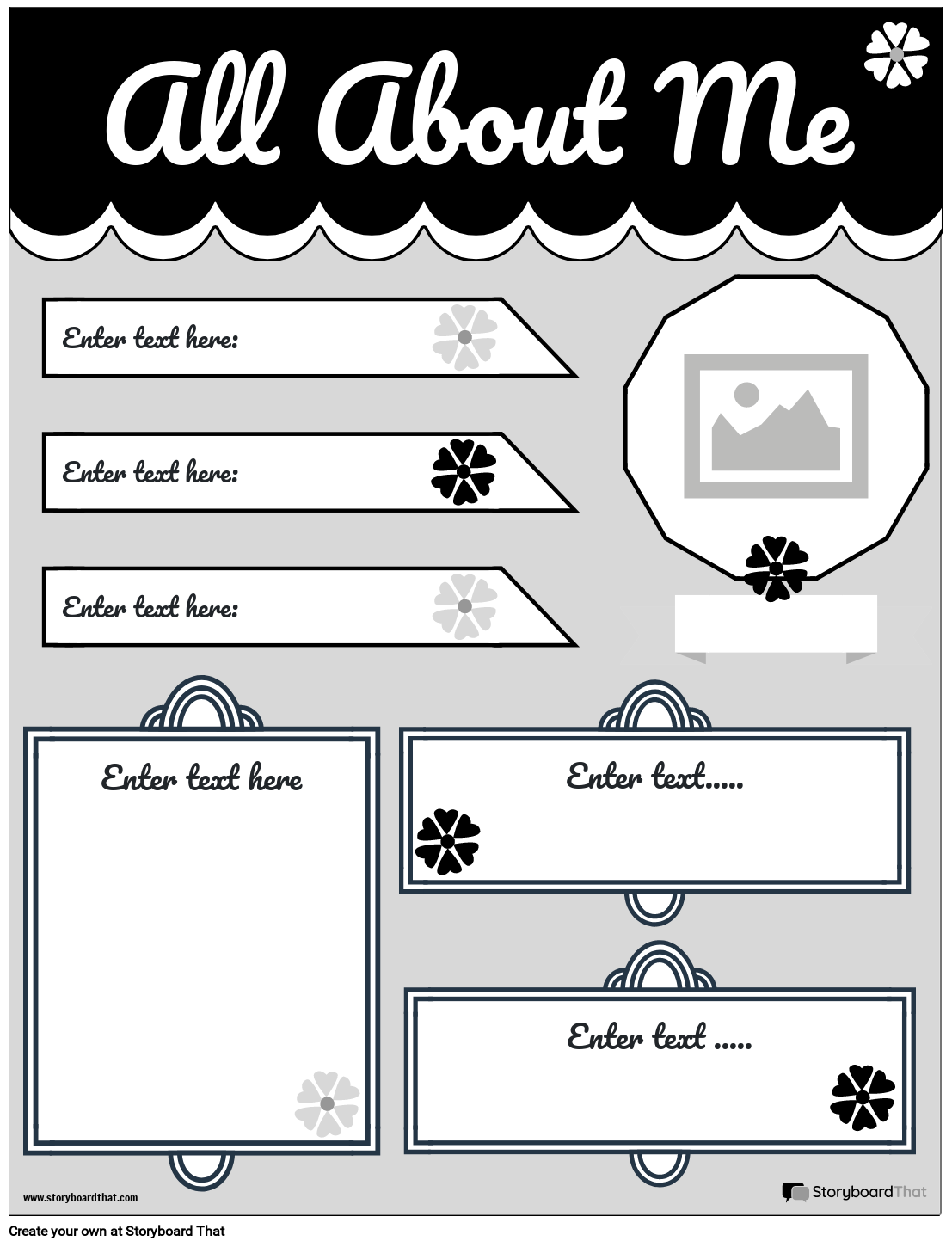 free printable all about me poster template free printable all about me poster template