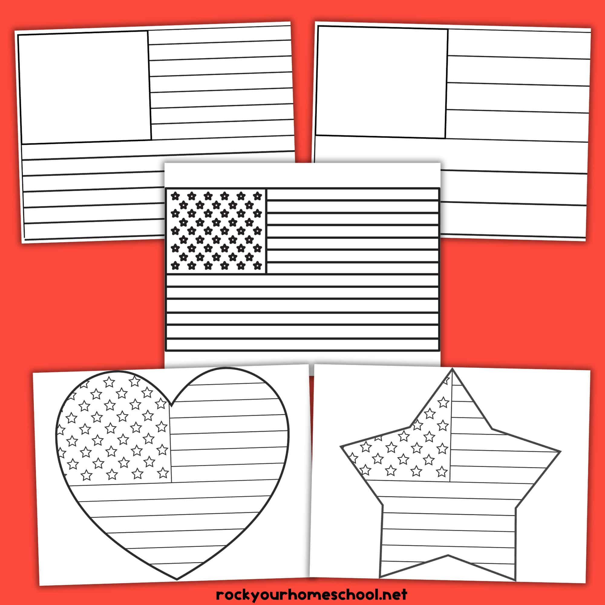 American Flag Templates American Flag Templates