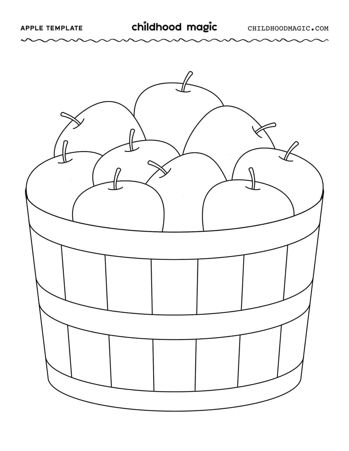 Apple Outline Free Printable Template Apple Outline Free Printable Template