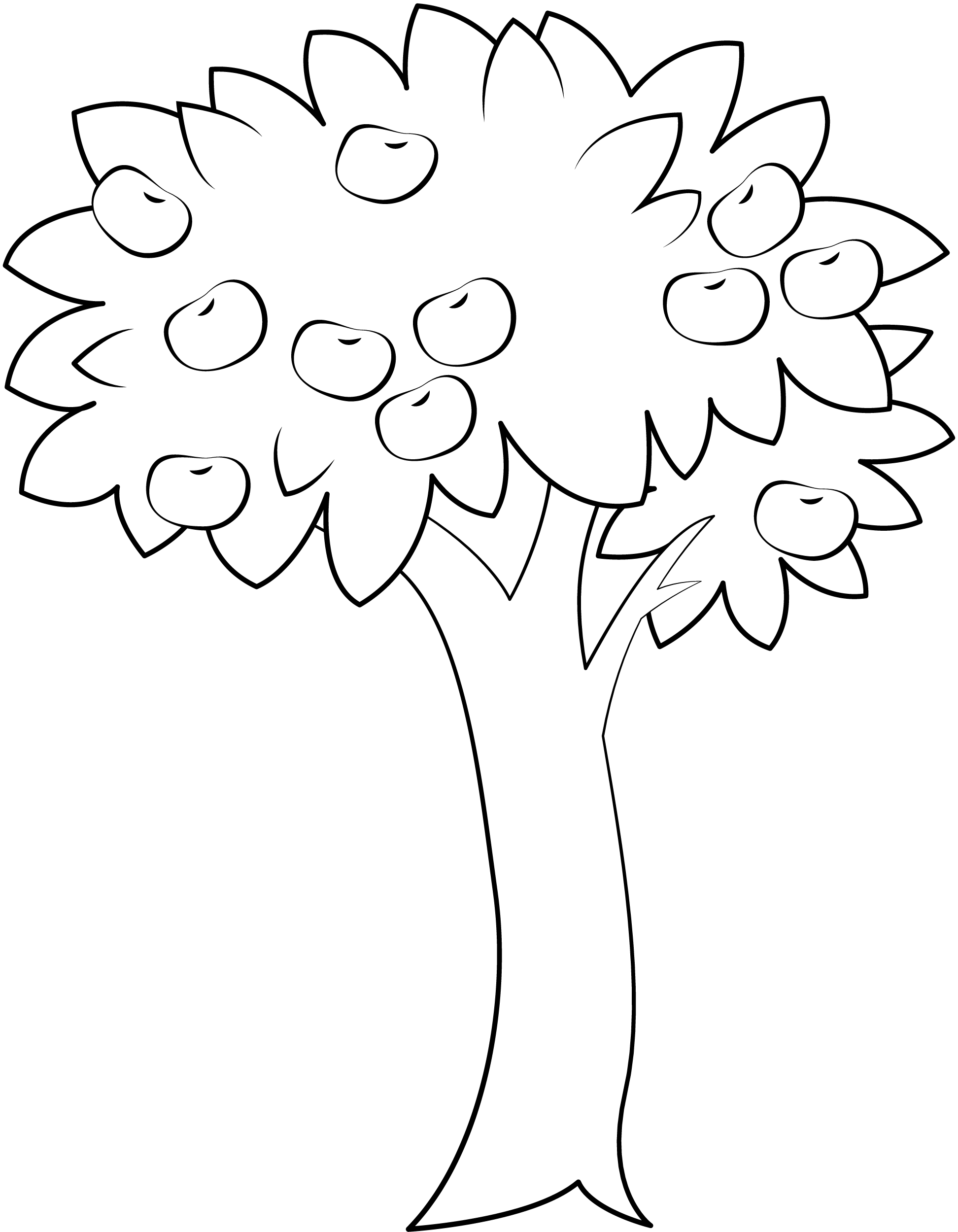 Apple Tree Printable Template Apple Tree Printable Template