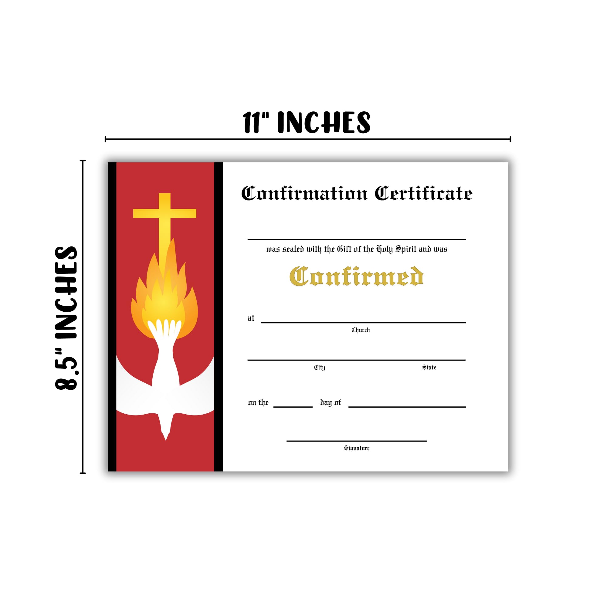 free printable catholic confirmation certificate template