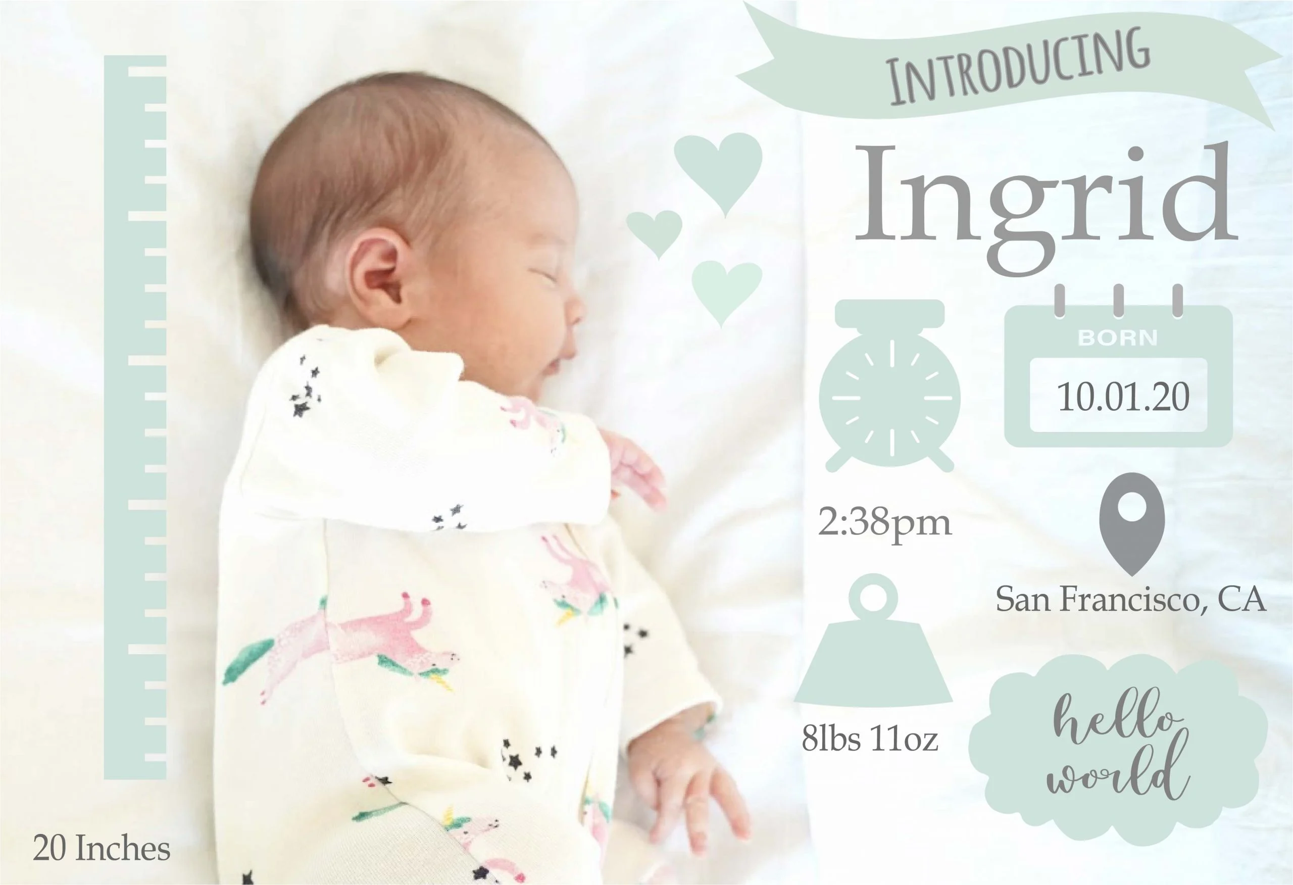 Baby Announcement Svg Baby Announcement Svg