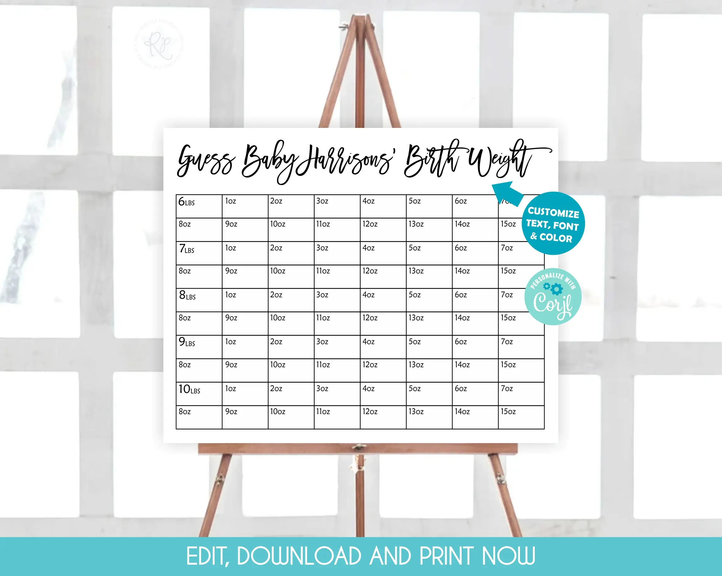 free printable baby pool template