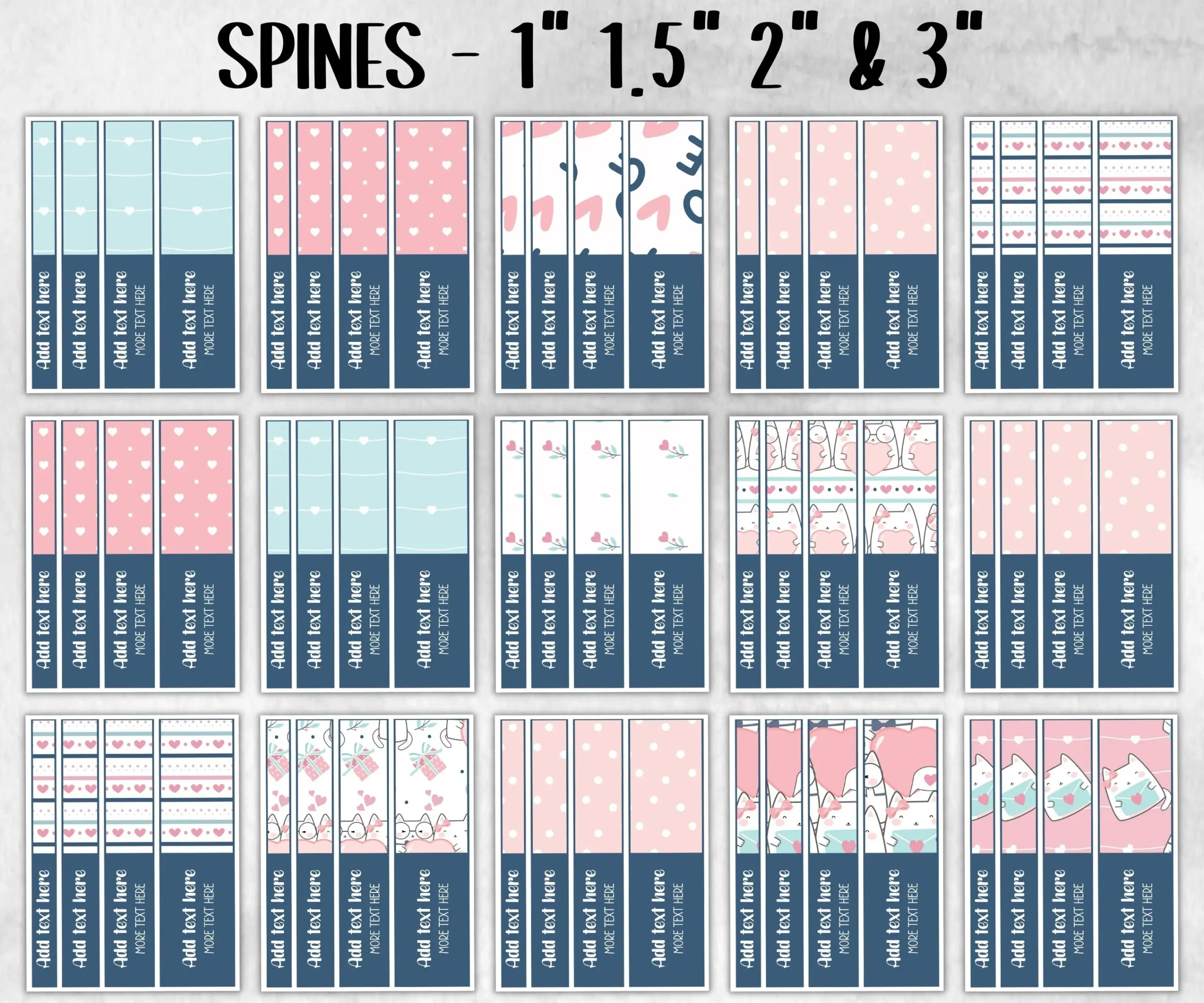 free printable binder spine template free printable binder spine template