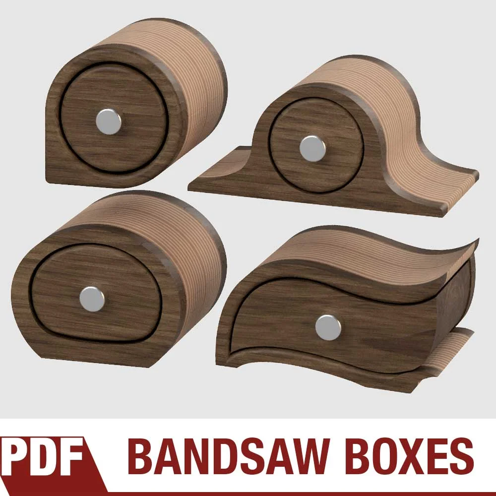 Bandsaw Box Templates 1 Bandsaw Box Templates 1