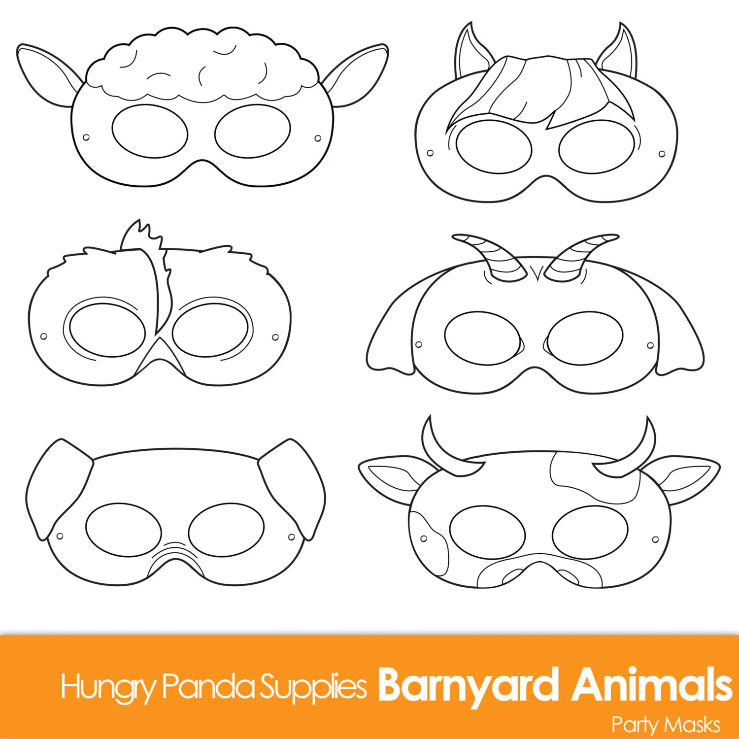Barnyard Animals Printable Coloring Barnyard Animals Printable Coloring