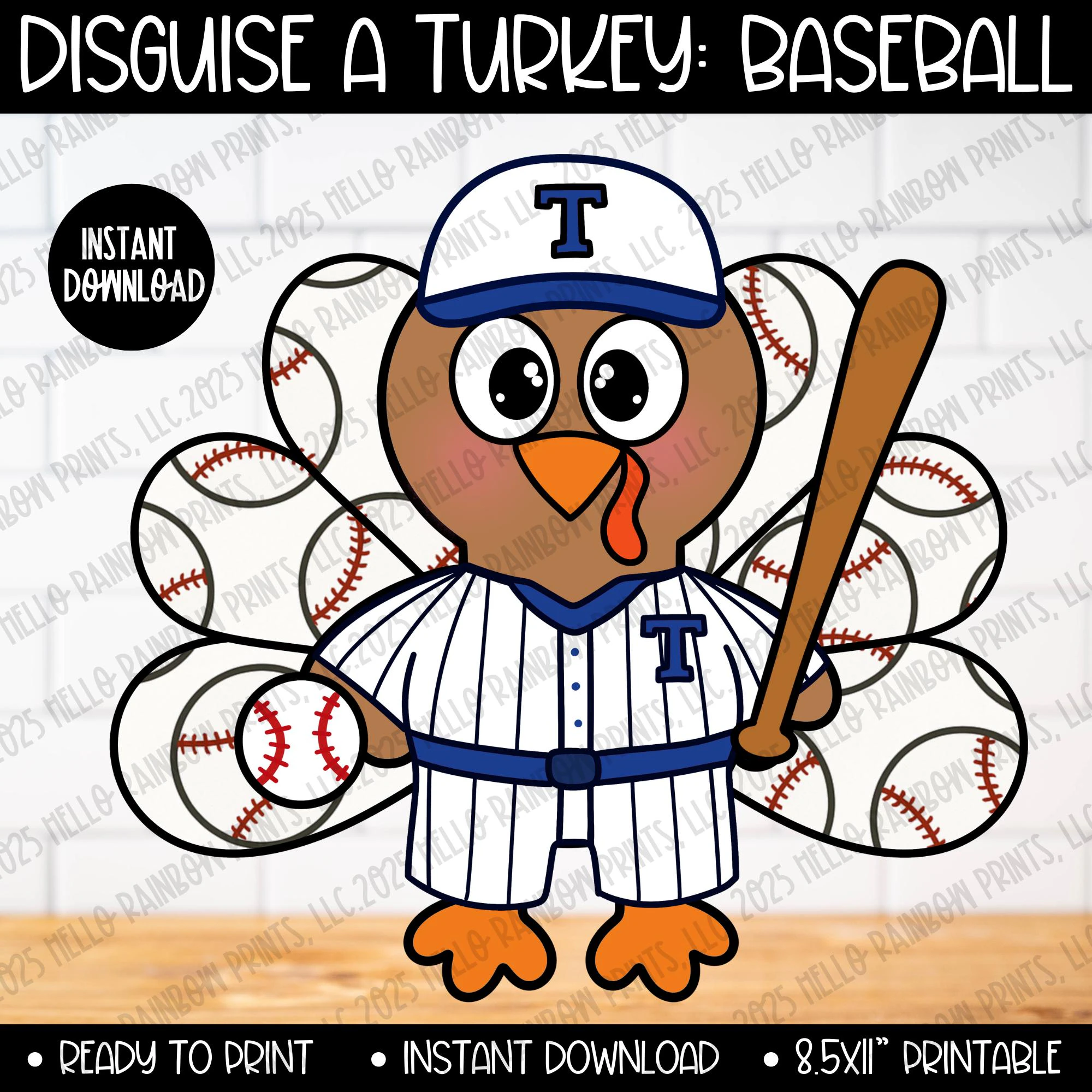 disguise a turkey baseball player template disguise a turkey baseball player template