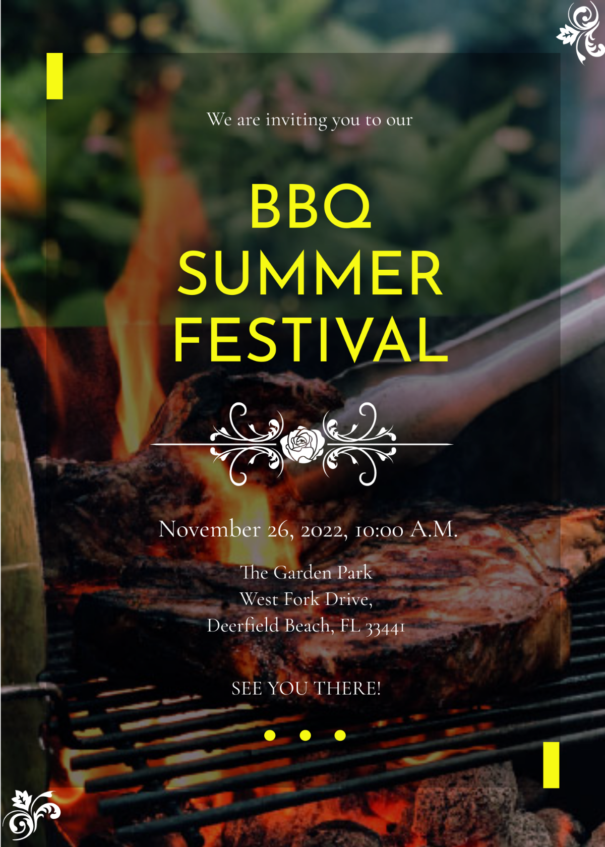 free printable bbq invite template