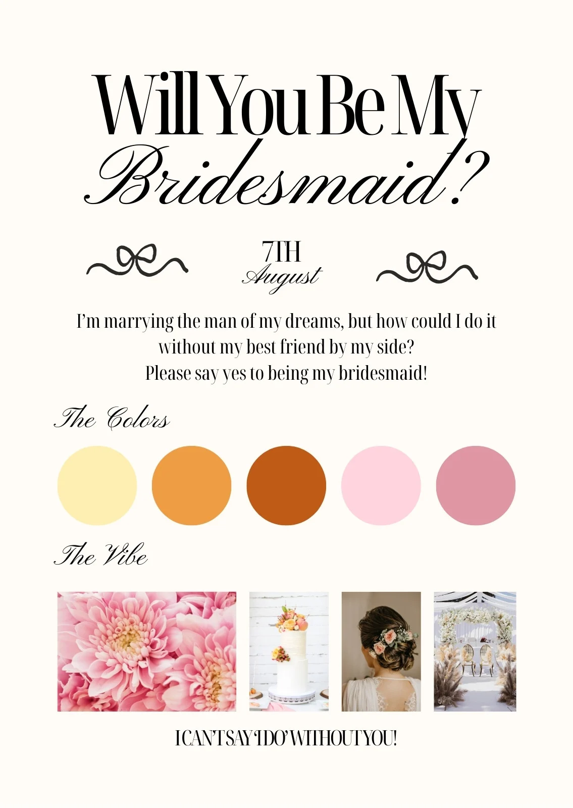 Be My Bridesmaid