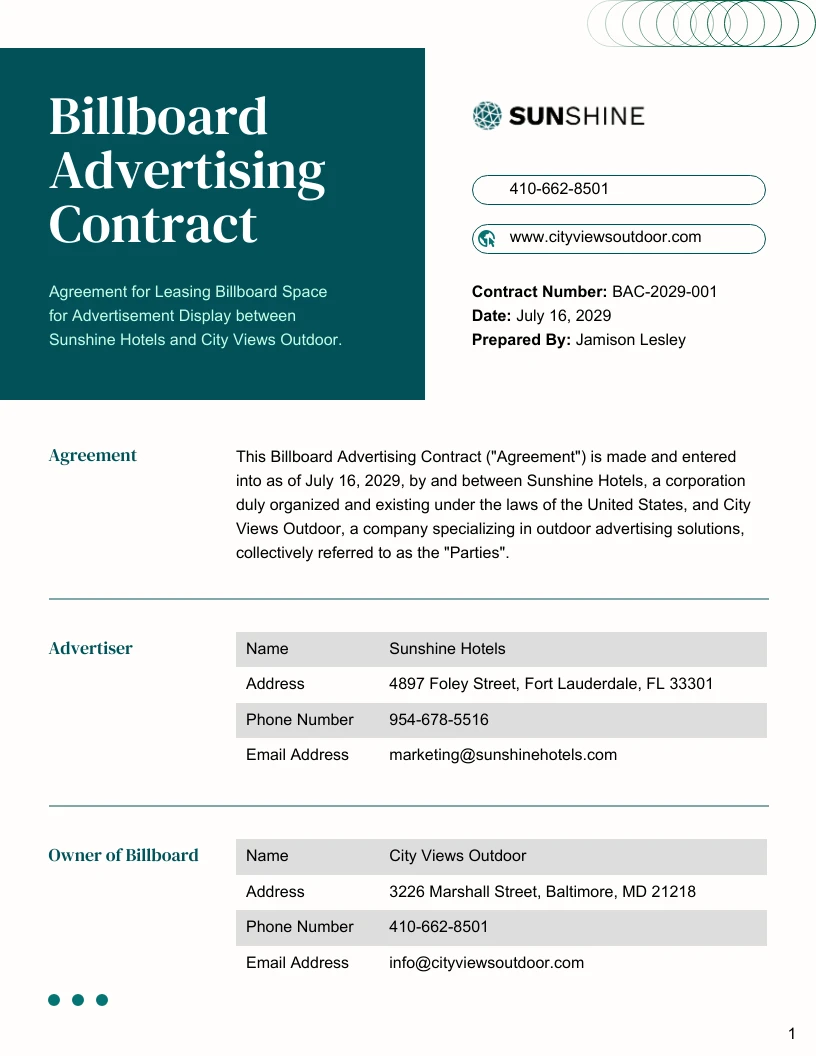 Billboard Advertising Contract Template 0356626c F925 41f7 B5b4 C2c93d7883a5