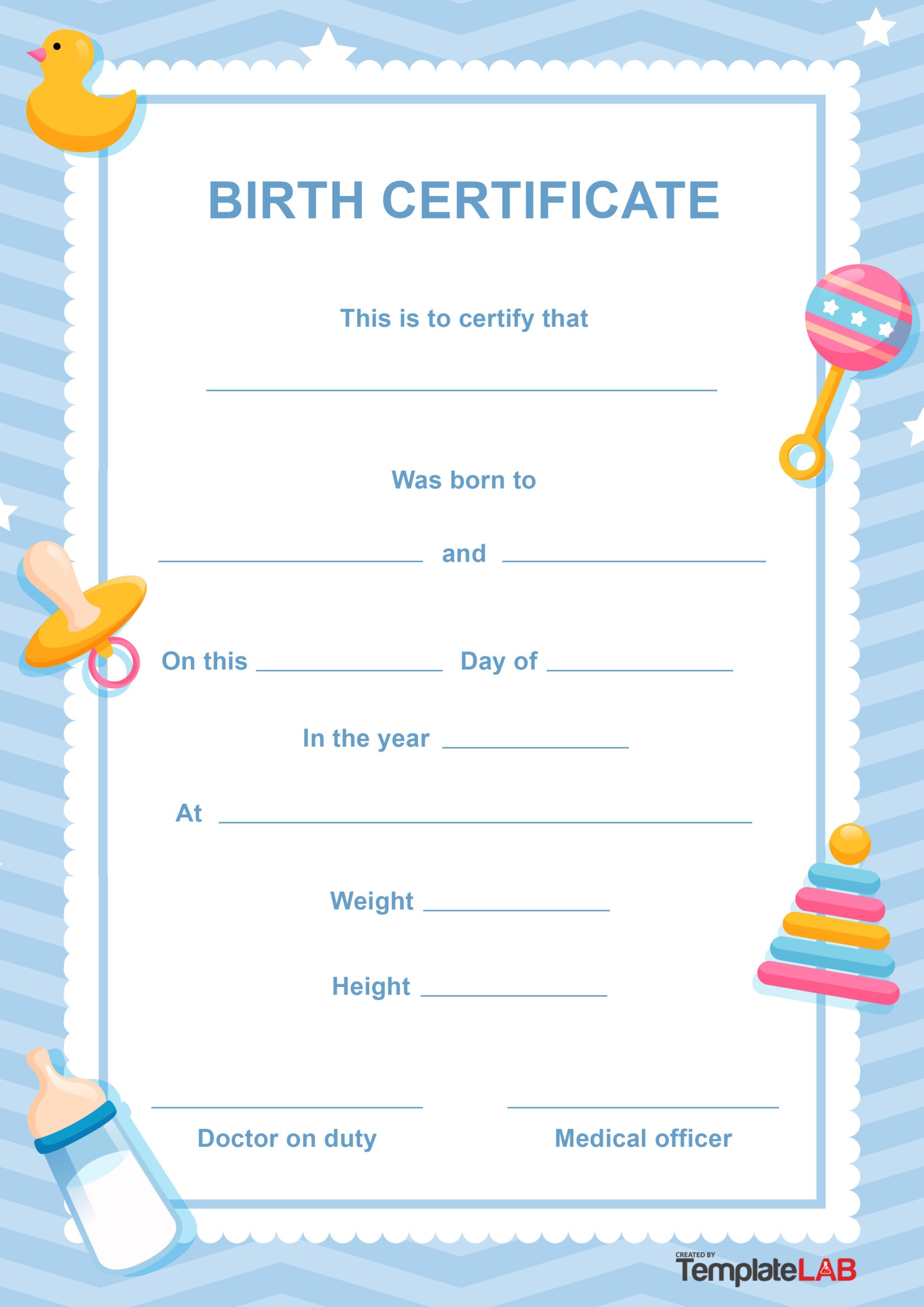 Birth Certificate Templates Birth Certificate Templates