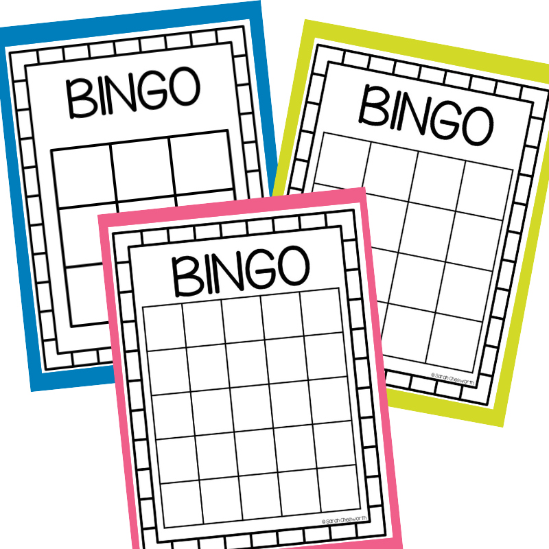 Blank Bingo Card Printable