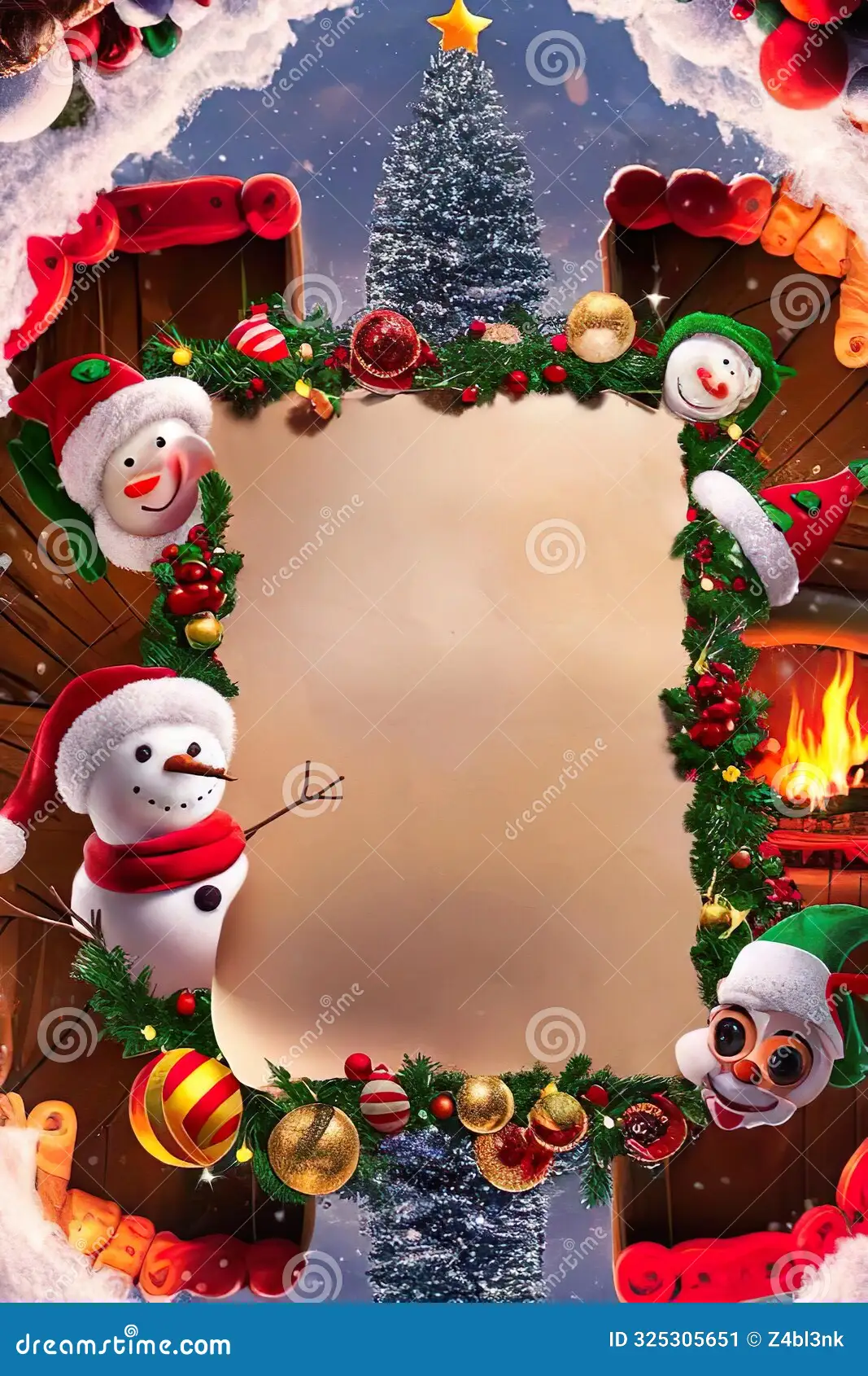 Blank Christmas Invitation Party Ready Print Poster Delightful Call To Festive Celebration Featuring Top Wreath Image325305651 Blank Christmas Invitation Party Ready Print Poster Delightful Call To Festive Celebration Featuring Top Wreath Image325305651