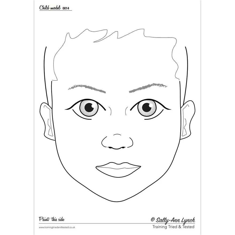 Blank Face Pdfs Practice Sheets Face Paints More Blank Face Pdfs Practice Sheets Face Paints More