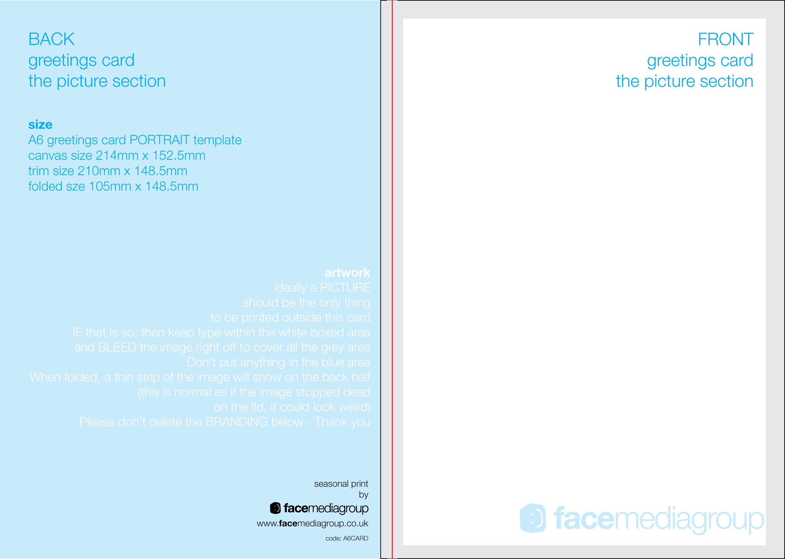 Blank Greetings Card Templates Blank Greetings Card Templates