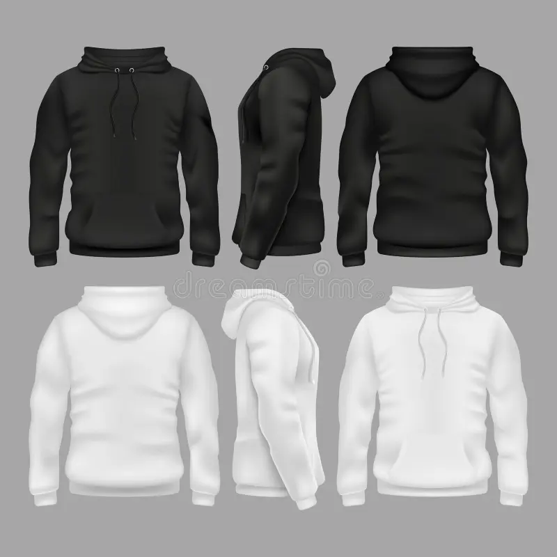 Blank Hoodie Template