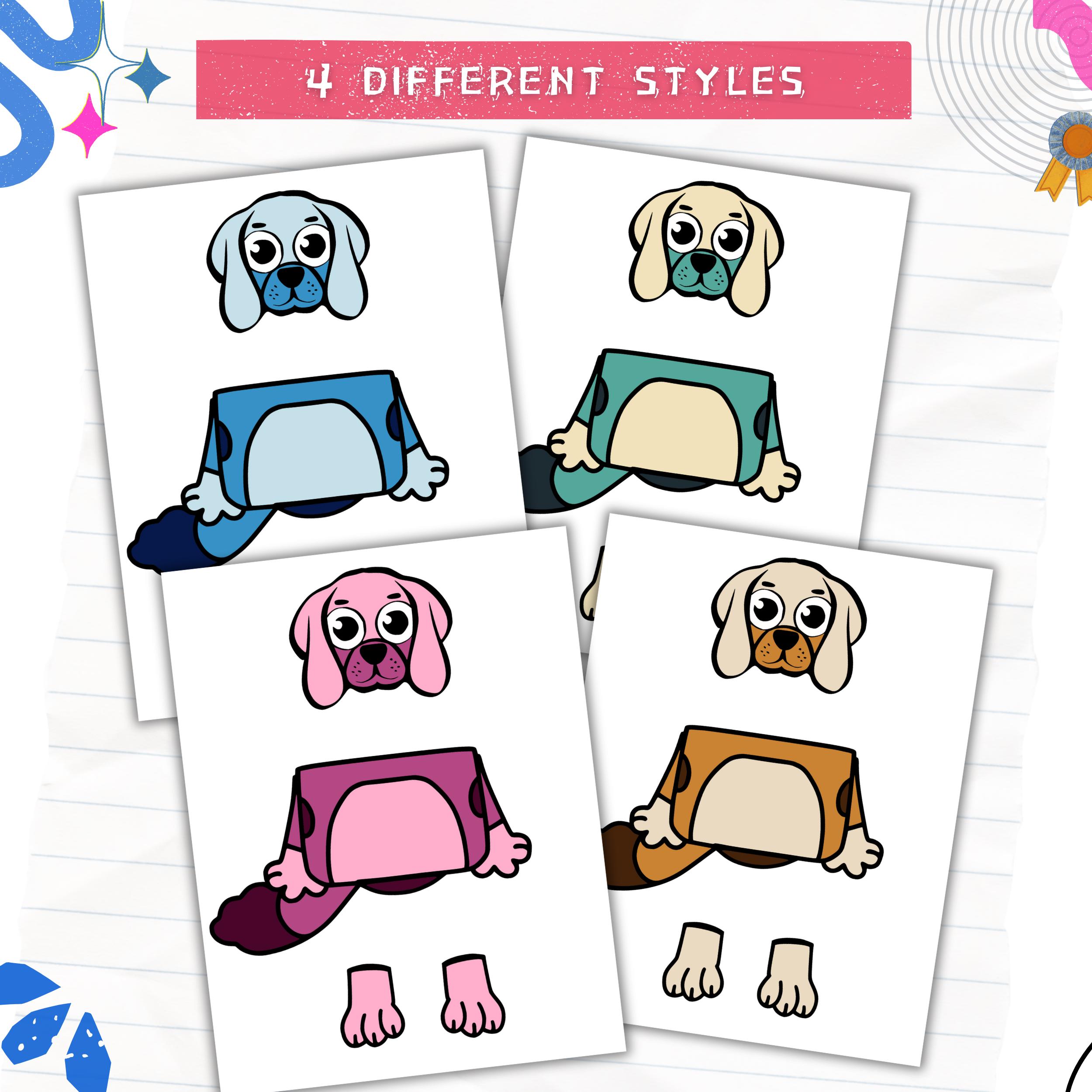 bluey turkey disguise template