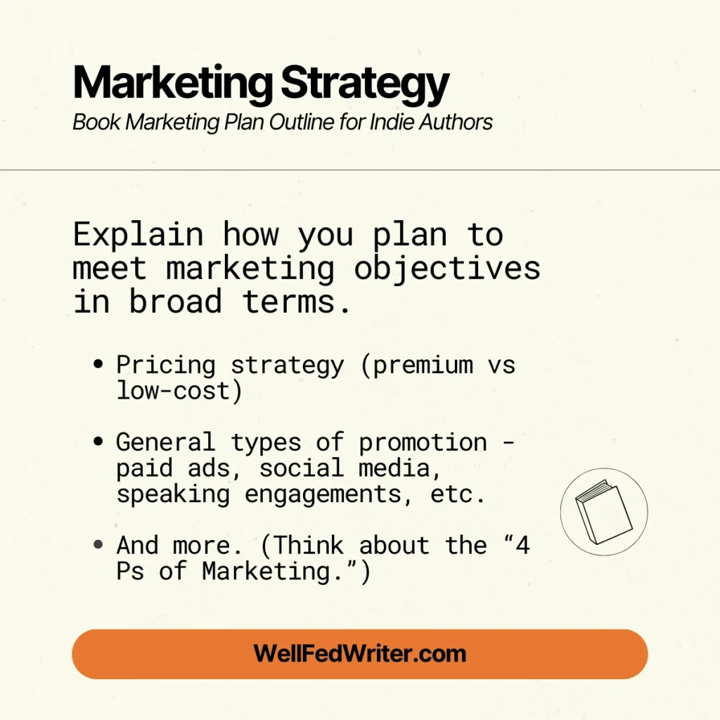 Book Marketing Plan Outline