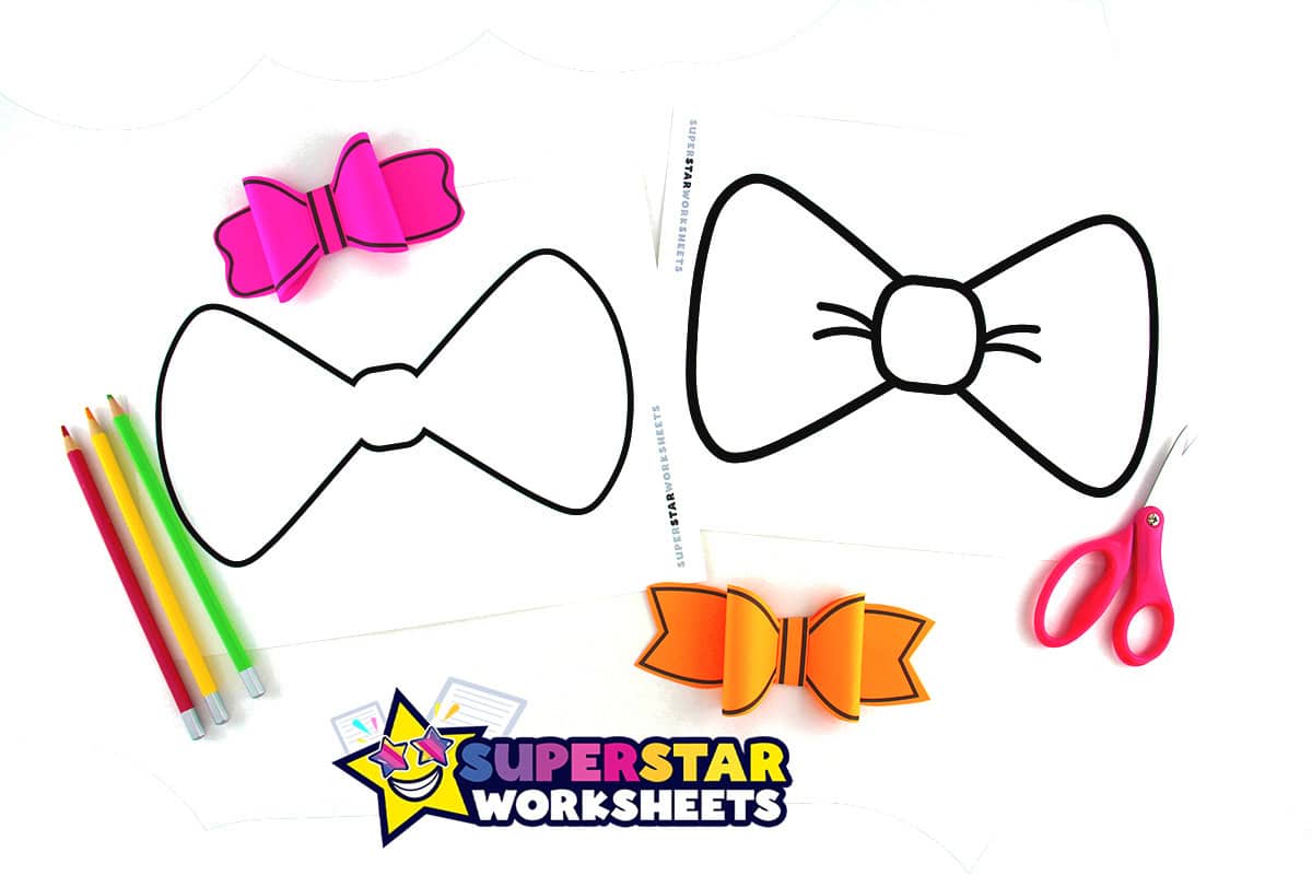 free printable bow tie template free printable bow tie template