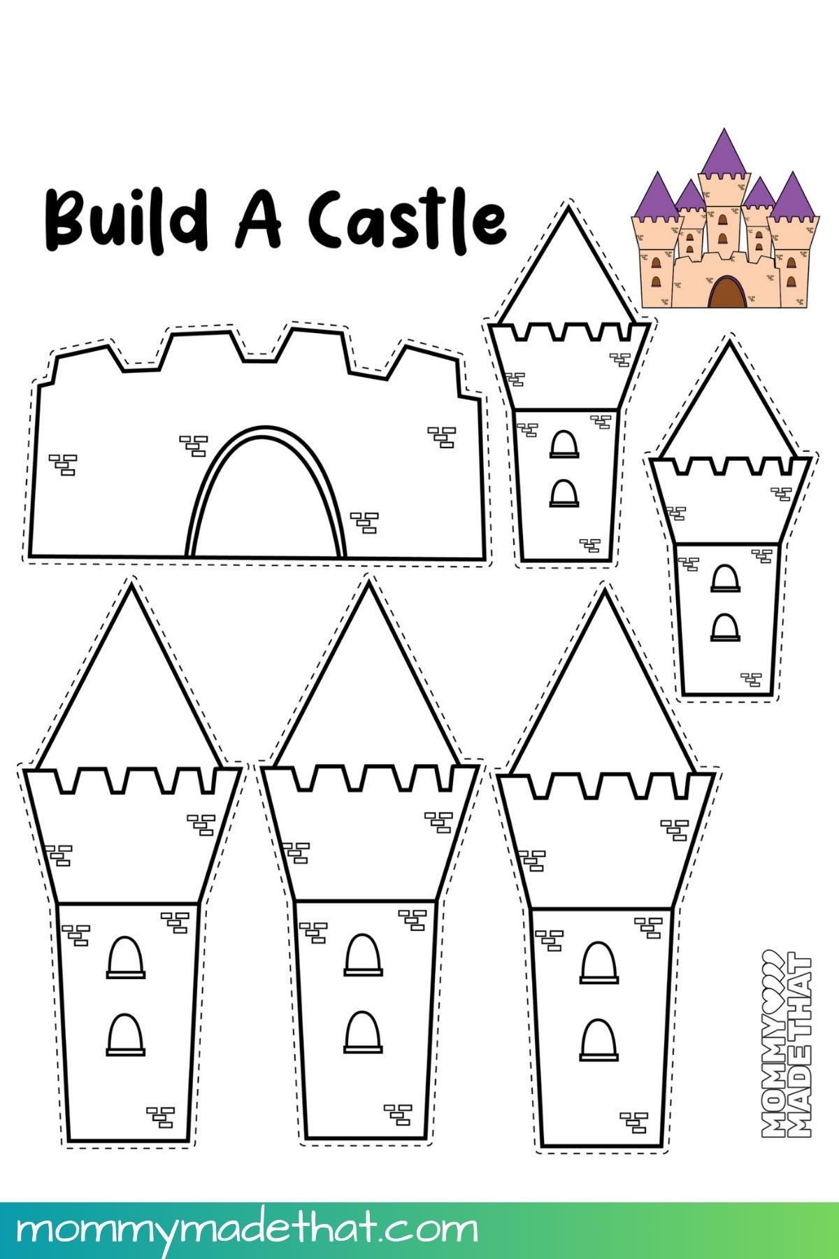 Build A Castle Craft