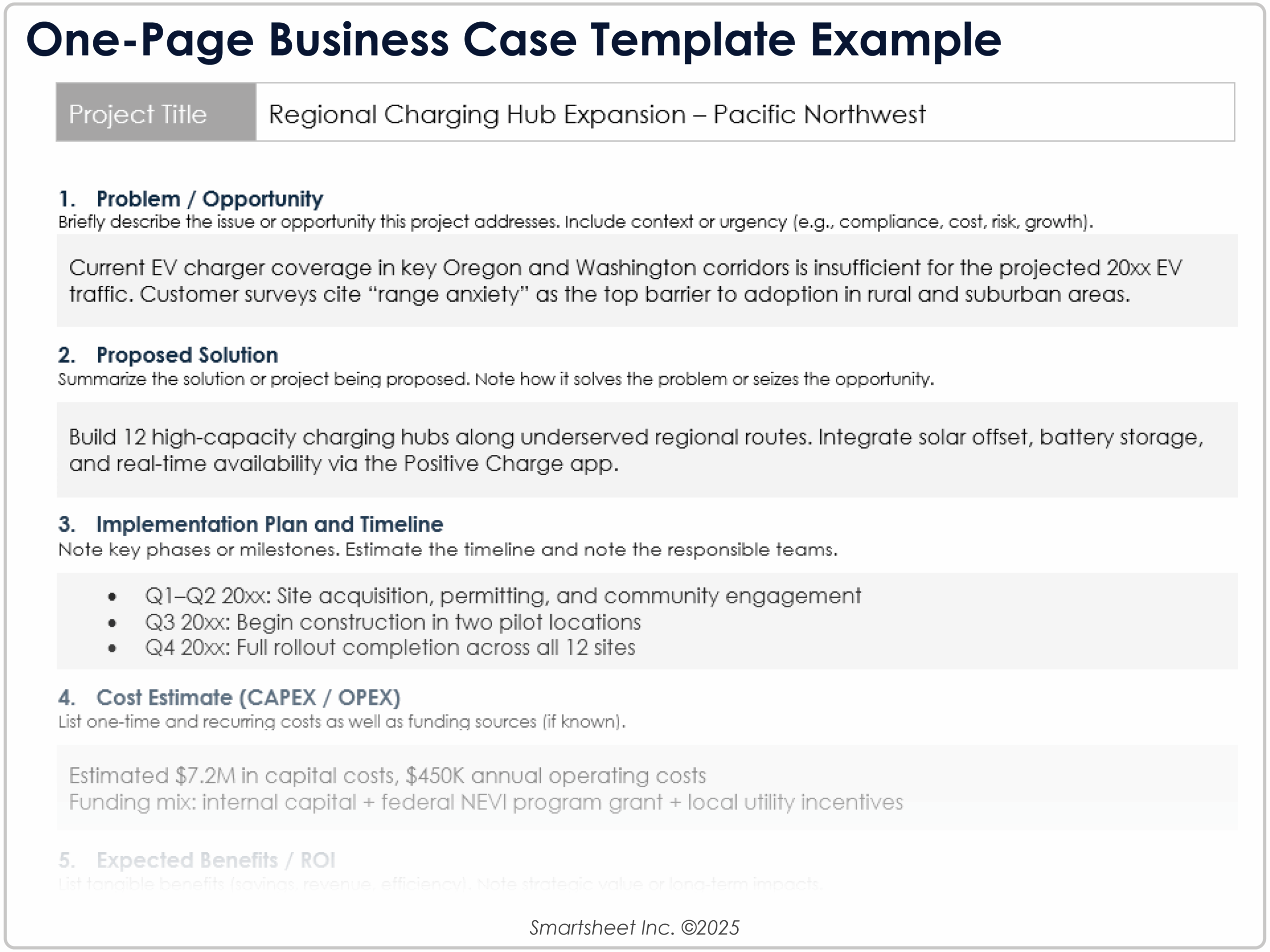 Business Case Templates