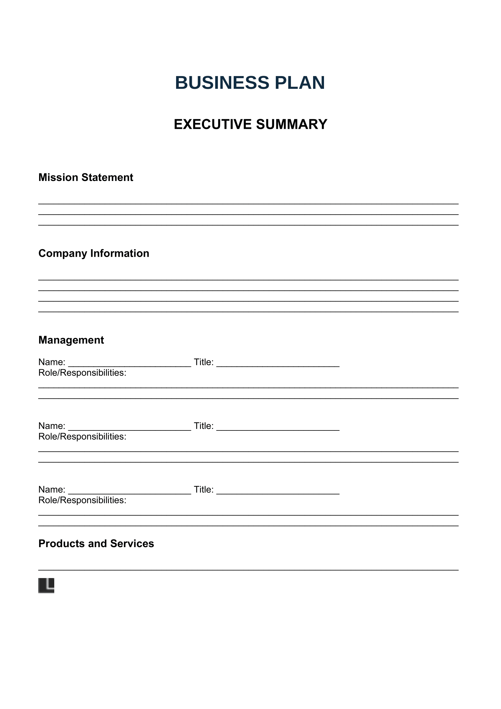 free printable business forms template