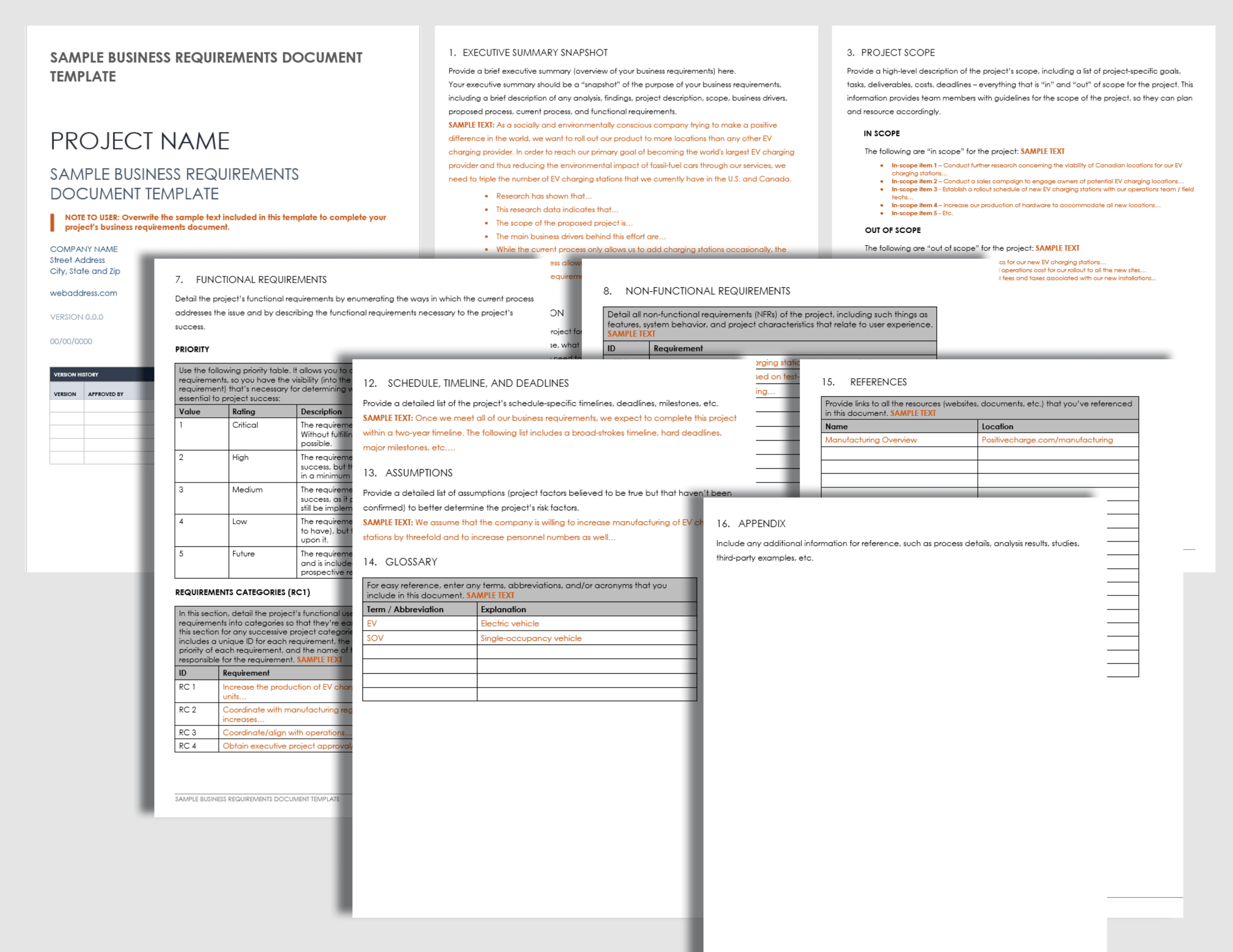Business Requirement Document Templates Business Requirement Document Templates