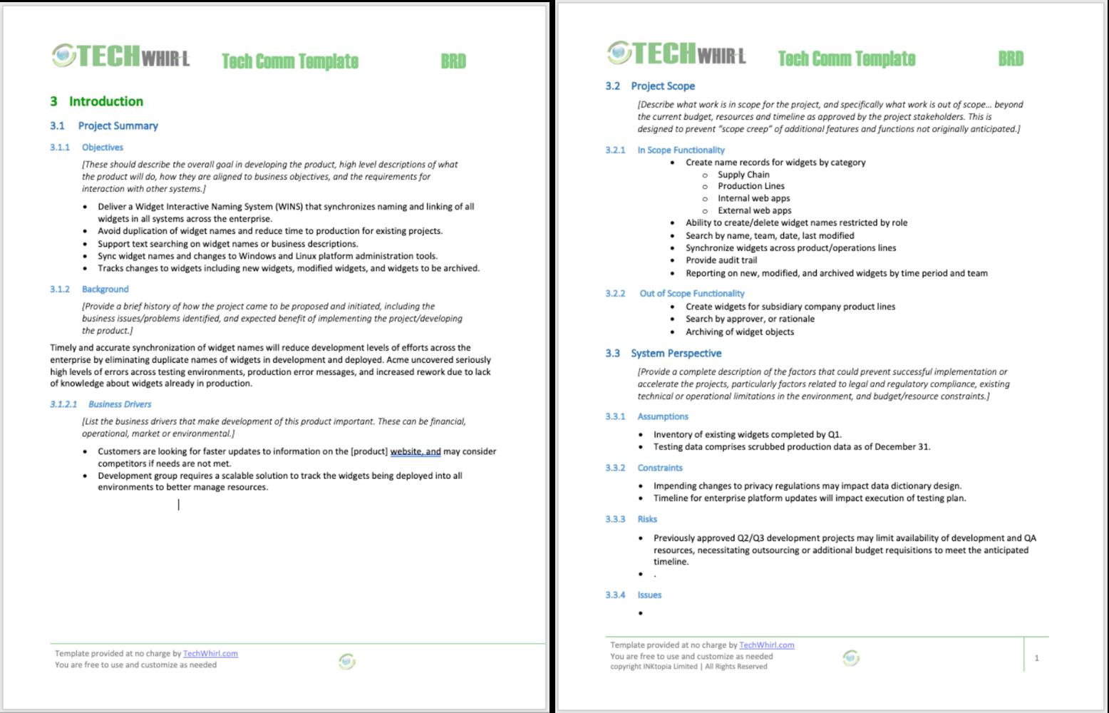 brd document sample template brd document sample template