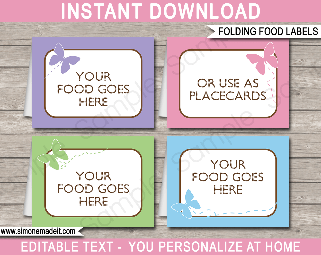 free printable food label template free printable food label template