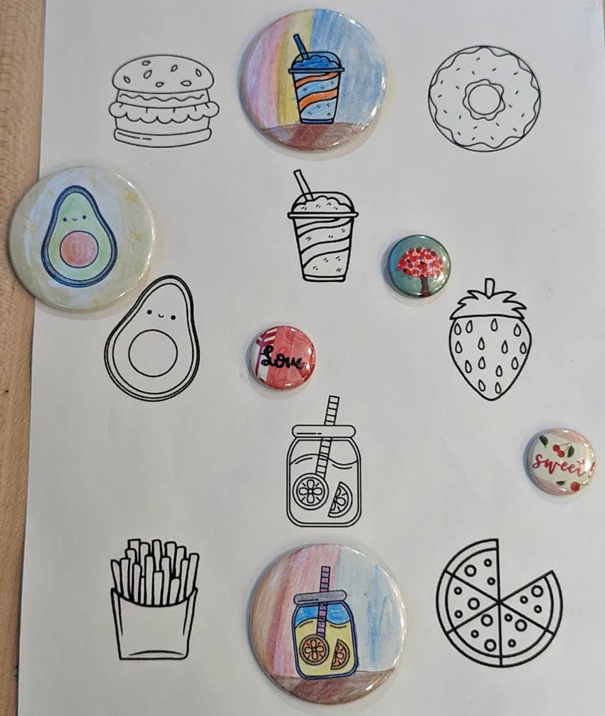 Button Maker Templates