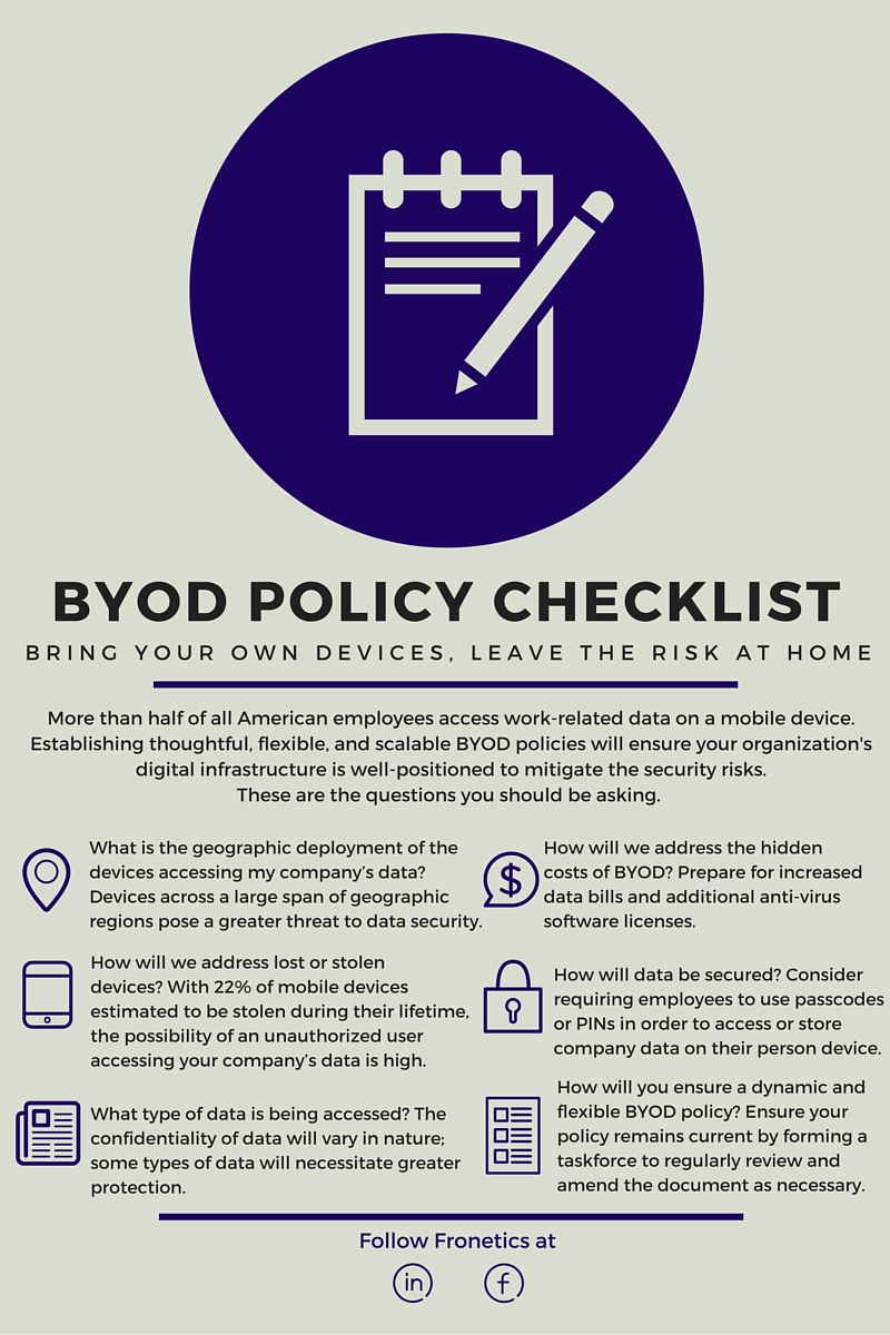 byod policy template sample