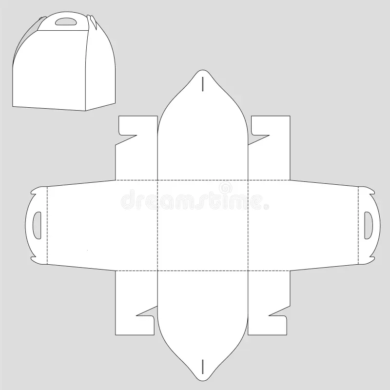 Cake Box Template