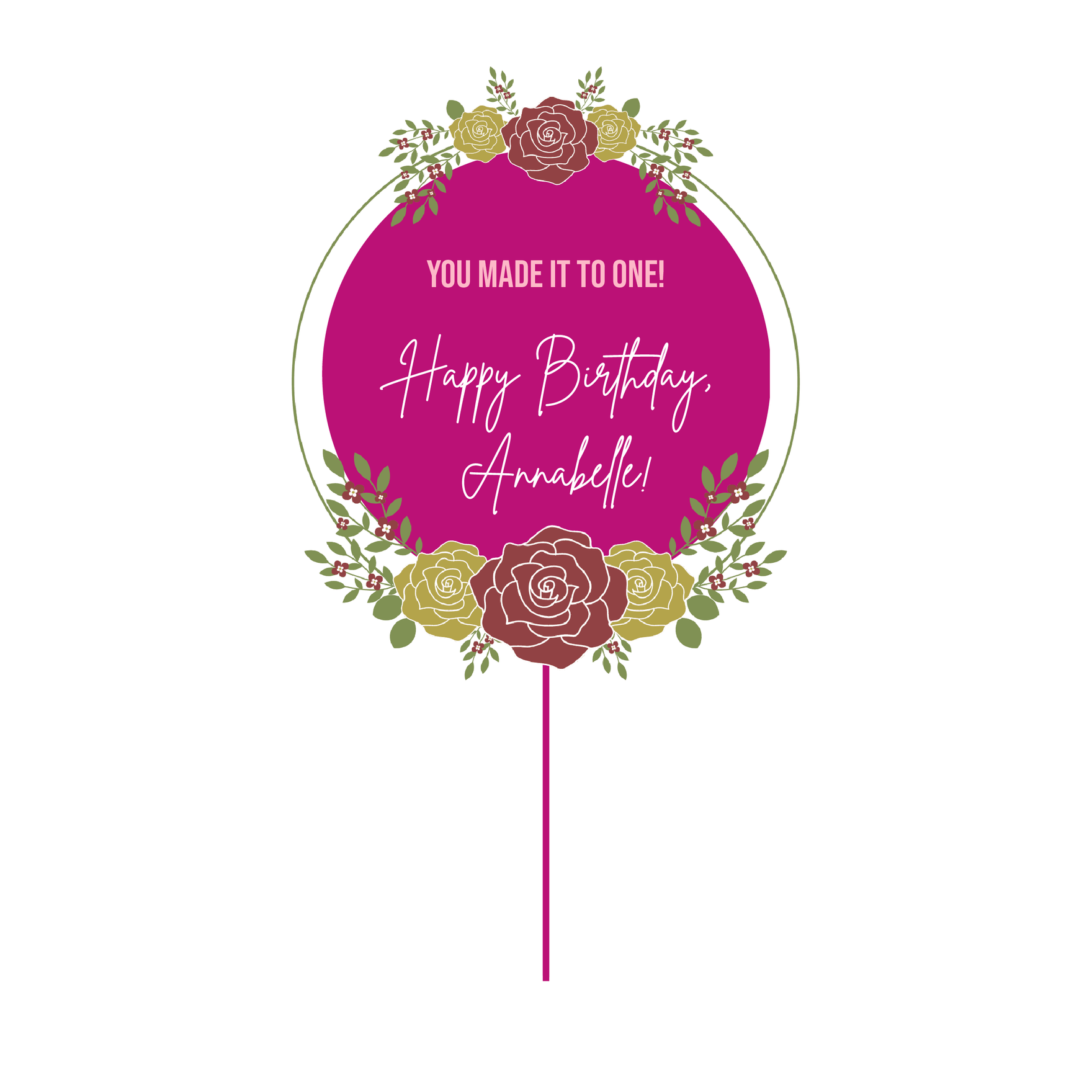 Cake Topper