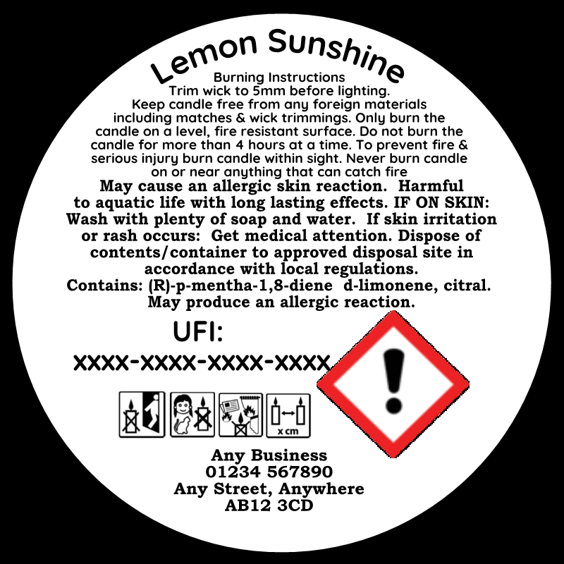 free printable clp label template