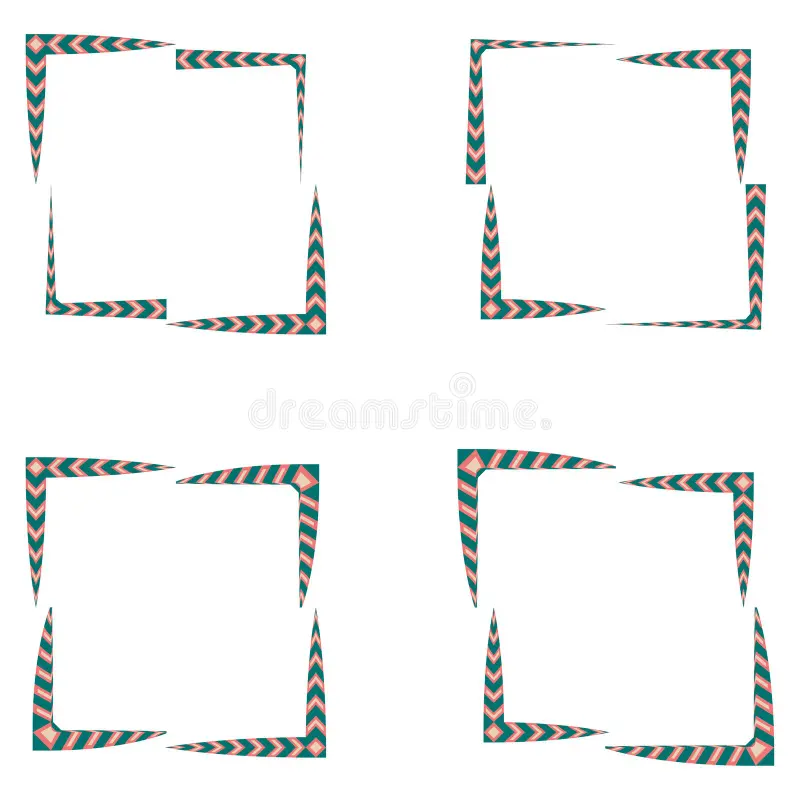 Chevron Pattern Border