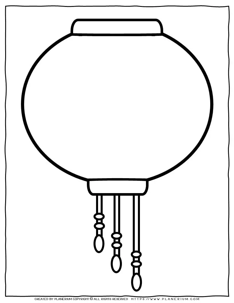 free printable chinese lantern template free printable chinese lantern template