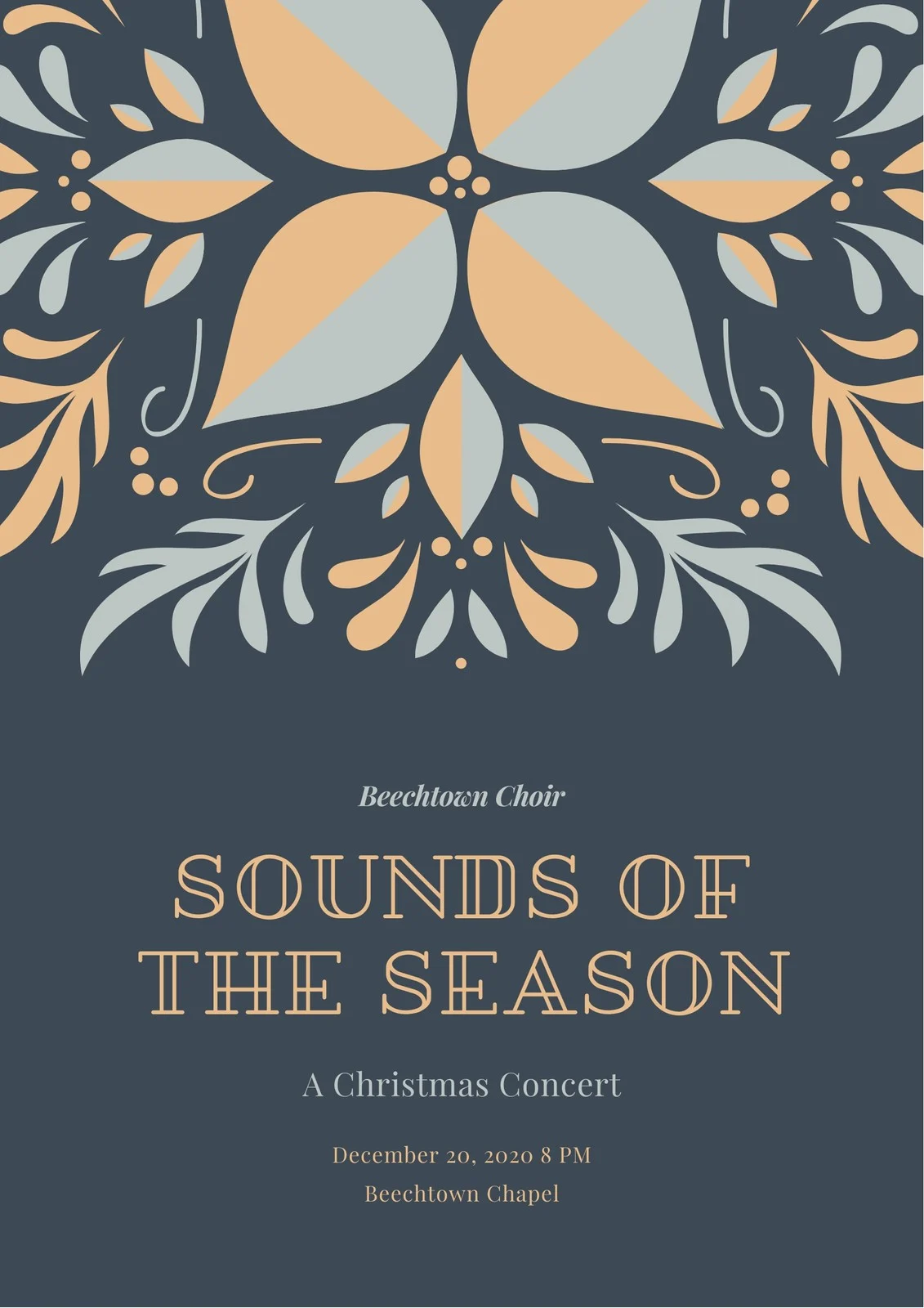 christmas program templates