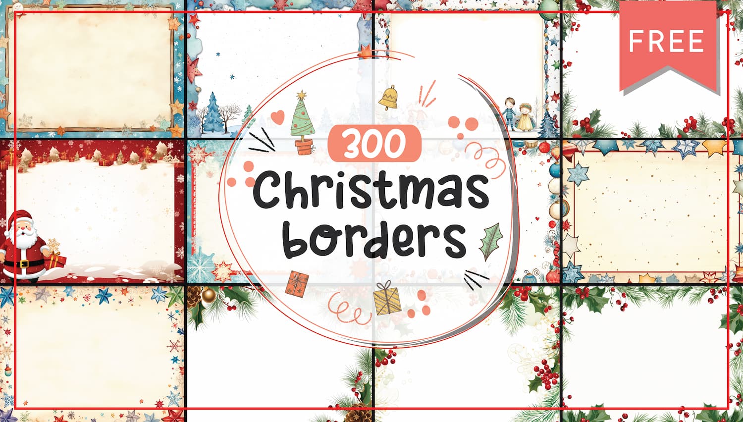 Christmas Borders Christmas Borders