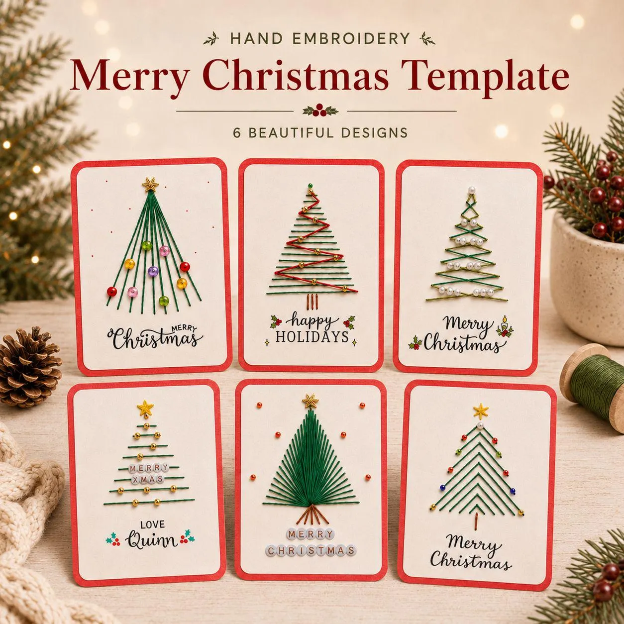 Christmas Card Template