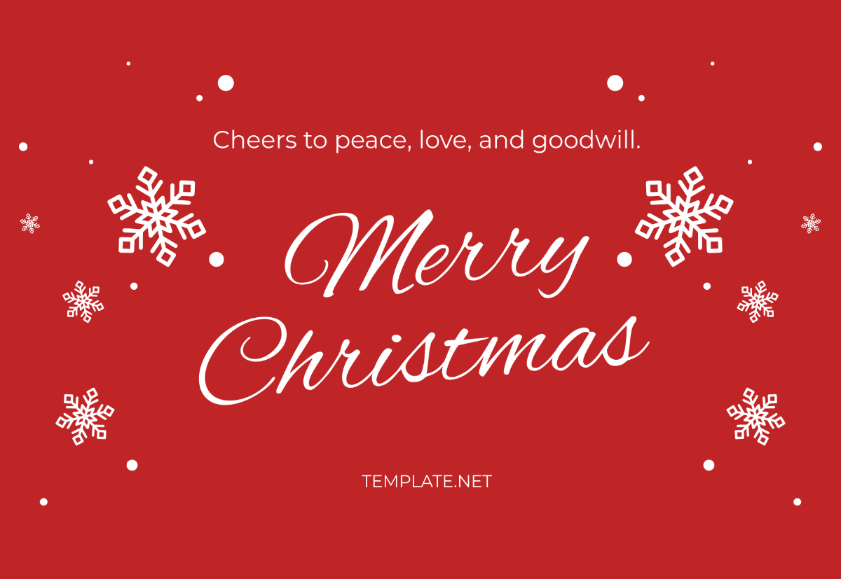 christmas postcard template free christmas postcard template free